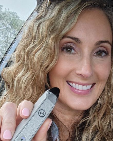 A yourTMJ Pen customer using the Pen