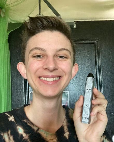 A yourTMJ Pen customer using the Pen
