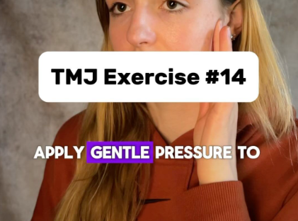 Best Exercises for TMJ Disorder: Lateral and Medial Glide Mobilization ...