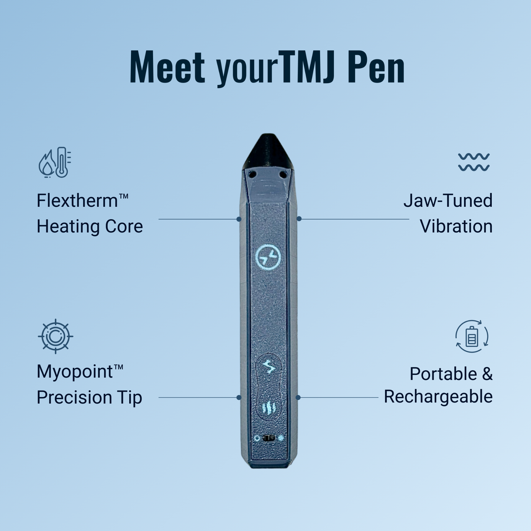yourTMJ Pen - Heat & Massage for the Jaw