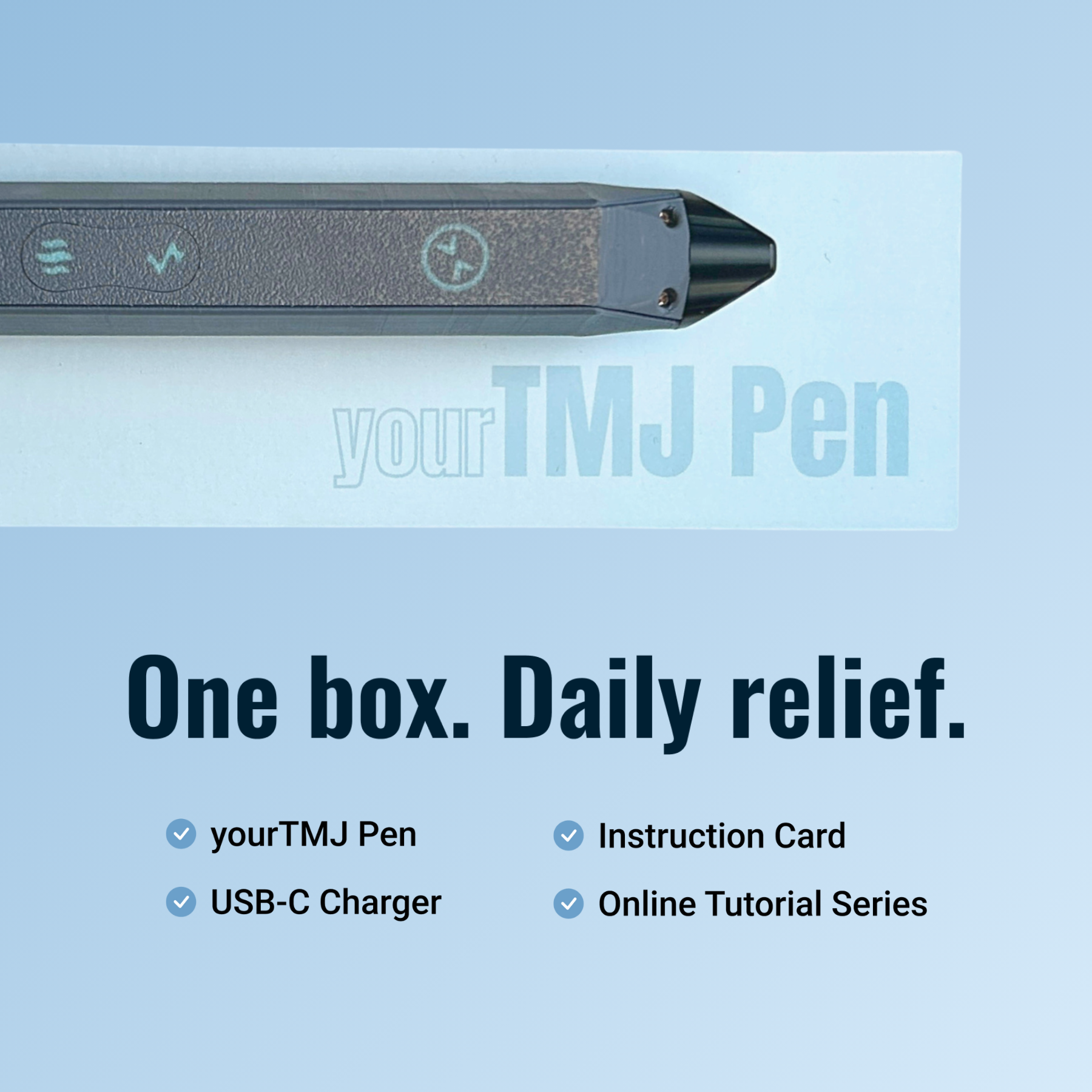 yourTMJ Pen - Heat & Massage for the Jaw