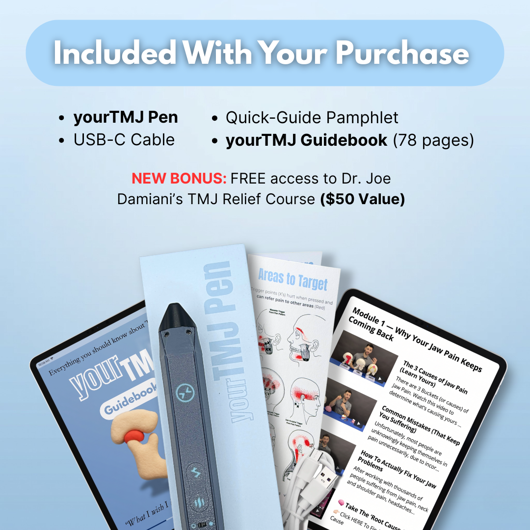 yourTMJ Pen - Heat & Massage for the Jaw